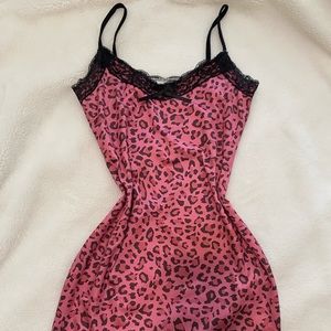 Pink Cheetah Dress